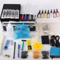 Tattoo Machine Set Power Supply /Needle/ Grip Tattoo Kit Tk04